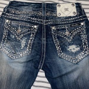 Miss me acid wash jeans